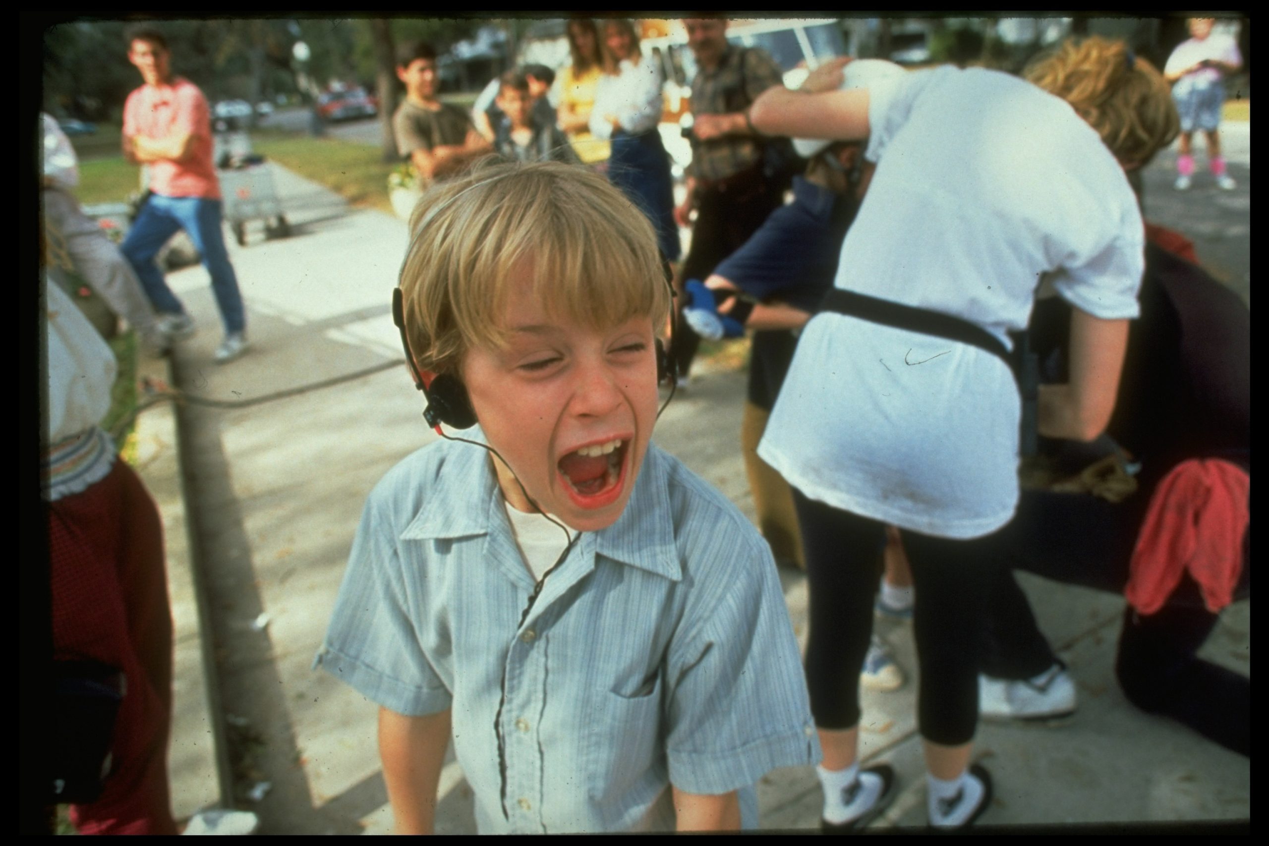 Macaulay Culkin pe platourile de filmare in 1991. |  Foto: Getty Images